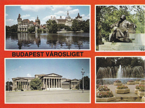 POSTAL B8549: BUDAPEST: DIVERSOS ASPECTOS