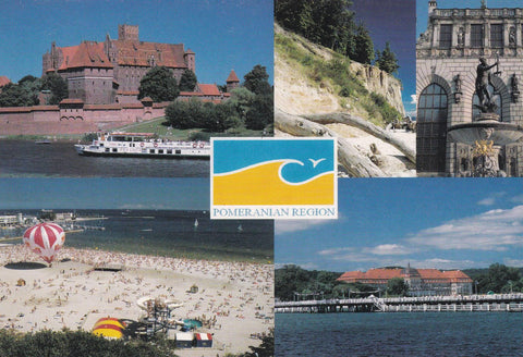 POSTAL B8574: POLONIA: REGION POMERANIA