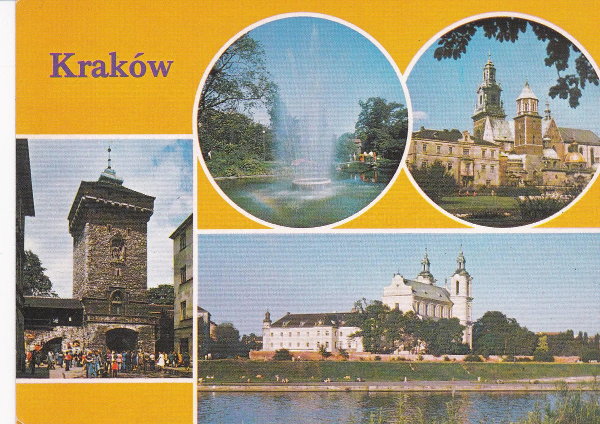 POSTAL B8576: PRAGA: CRACOVIA