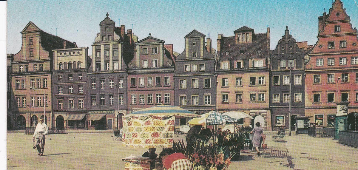 POSTAL B8585: PRAGA: WROCLAW. CALLE TIPICA