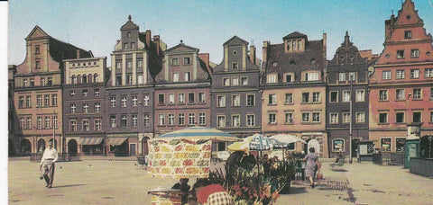 POSTAL B8585: PRAGA: WROCLAW. CALLE TIPICA