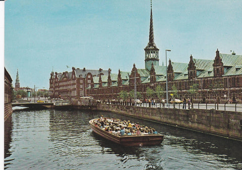 POSTAL B8590: COPENHAGUE: LA BORSA