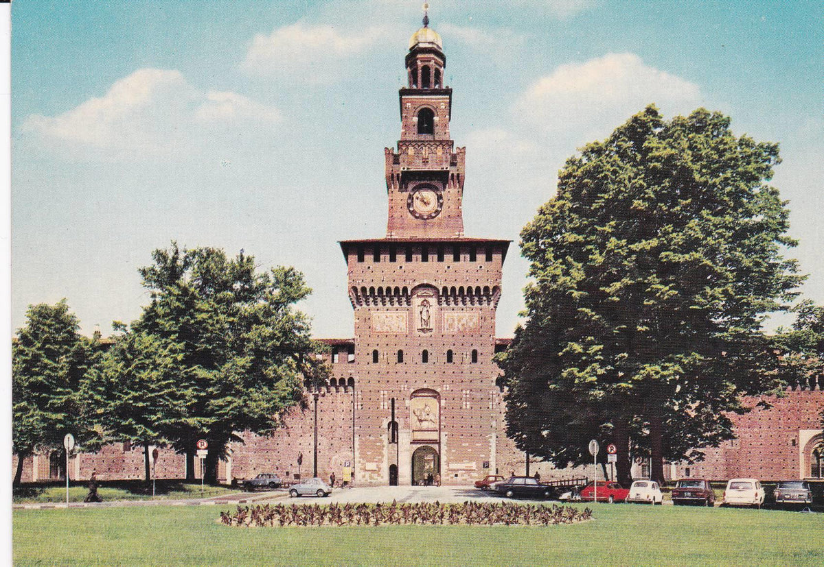 POSTAL B8594: MILAN: CASTILLO SFORZA