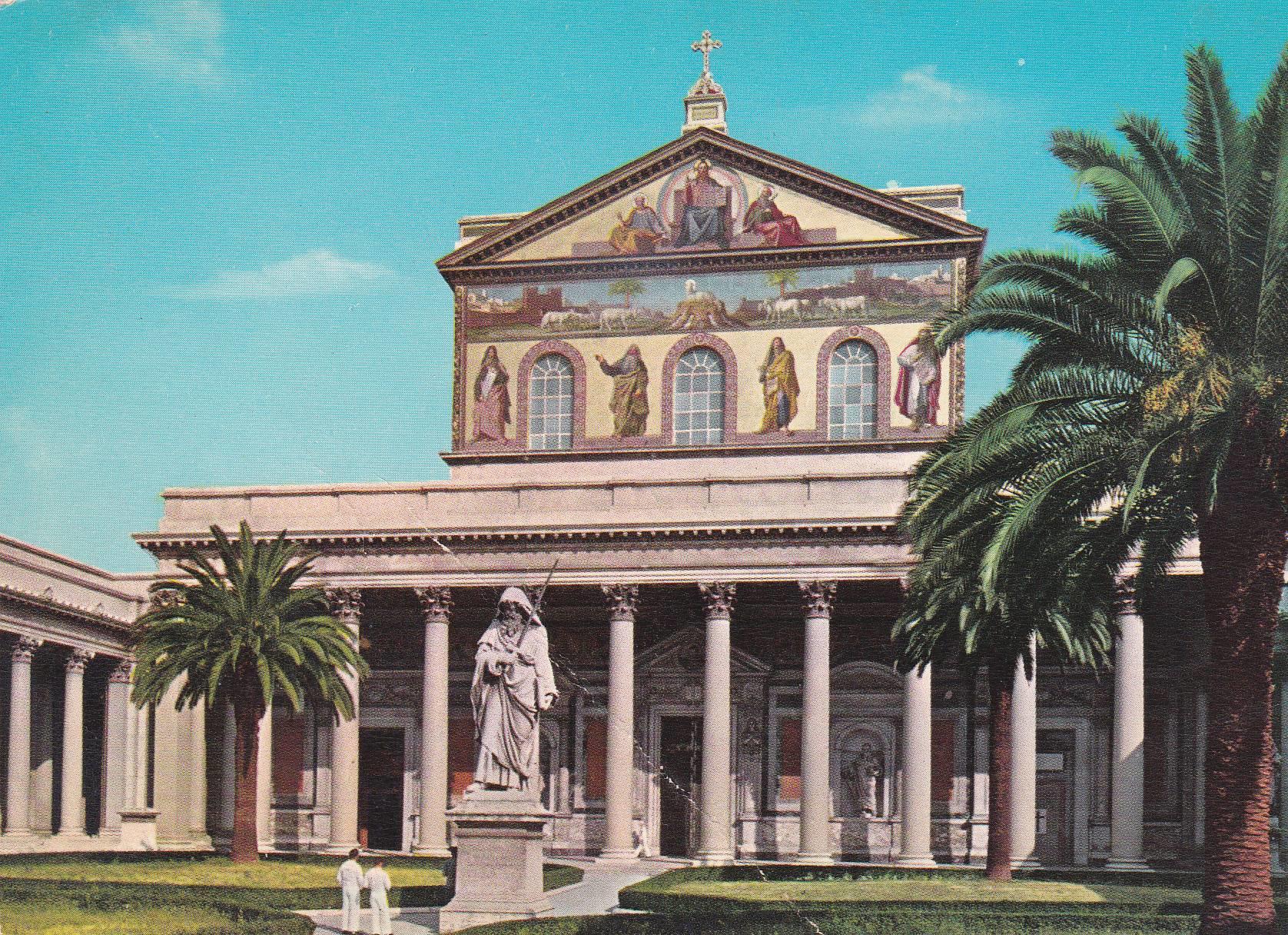 POSTAL B8597: ROMA: BASILICA DE ST PAOLO