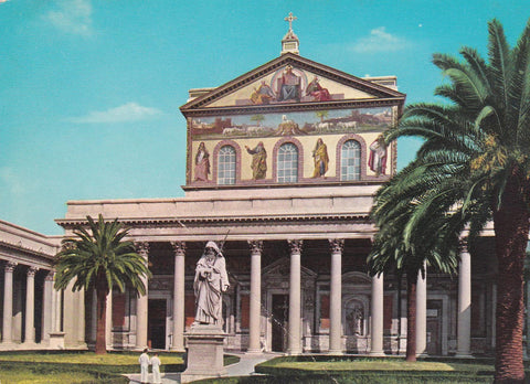POSTAL B8597: ROMA: BASILICA DE ST PAOLO