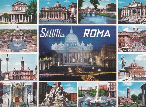 POSTAL B8600: ROMA: DIVERSOS ASPECTOS