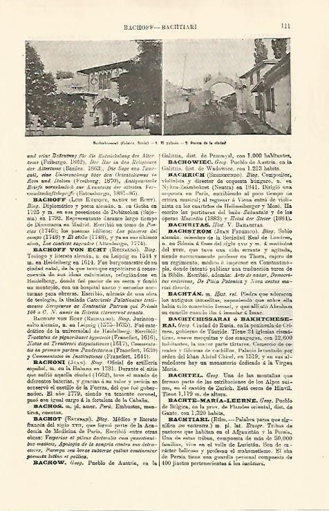 LAMINA ESPASA 30711: Palacio de Bachtchissari Rusia