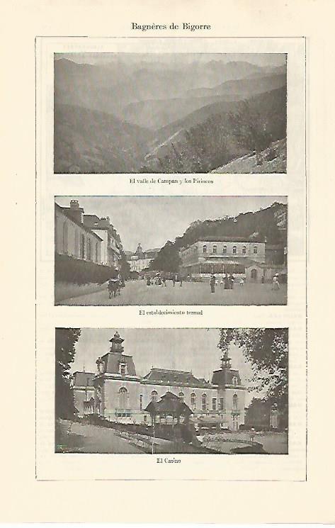 LAMINA ESPASA 30724: Bagneres de Bigorre Francia