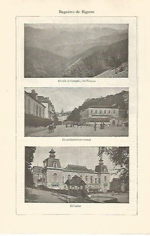 LAMINA ESPASA 30724: Bagneres de Bigorre Francia