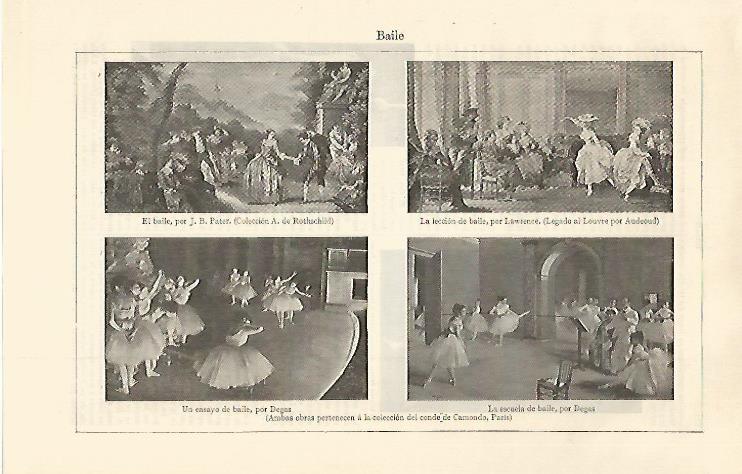 LAMINA ESPASA 30733: Pinturas de la  Coleccion del Conde de Camondo Paris