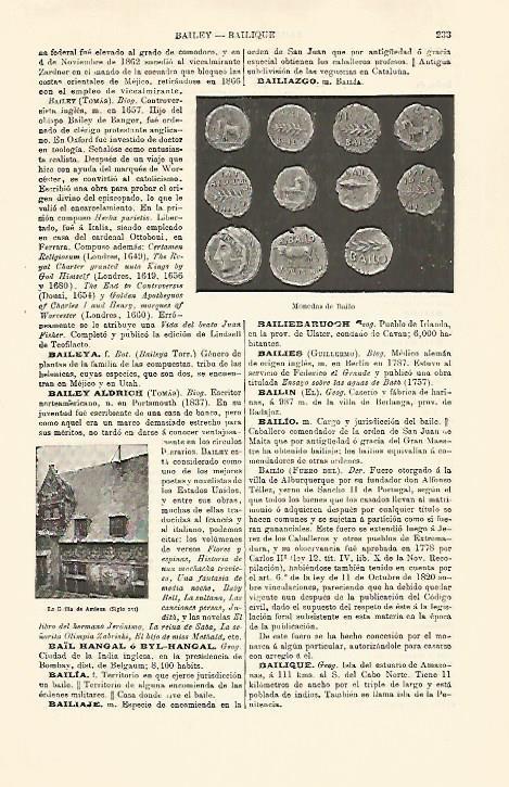 LAMINA ESPASA 30738: Monedas de Bailo Huesca