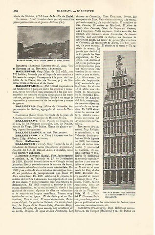 LAMINA ESPASA 30765: Casa de la Ballesta Vieja en Amberes Holanda