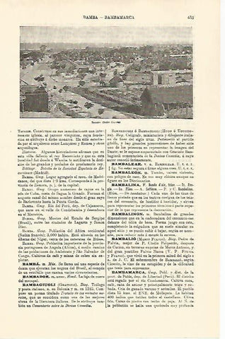 LAMINA ESPASA 30768: Vista de Bamako Sudan