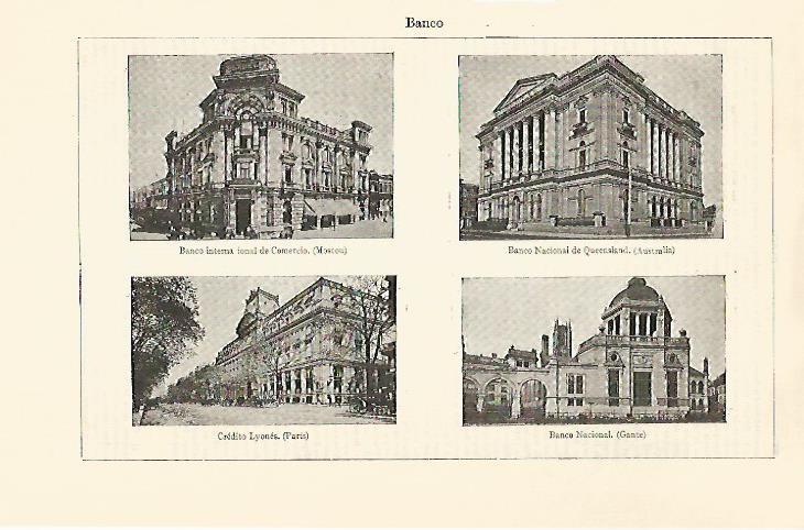 LAMINA ESPASA 30774: Banco Internacional de Comercio de Moscu Nacional de Queensland en Australia Credito Lyones de Paris y Banco Nacional de Gante