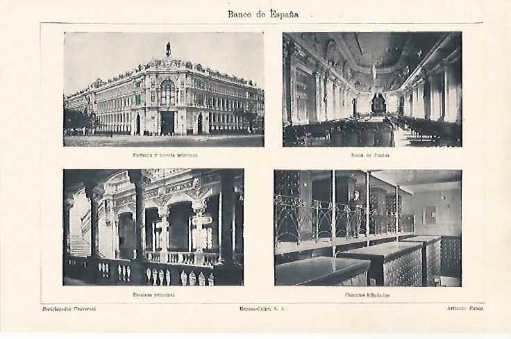 LAMINA ESPASA 30776: Banco de España