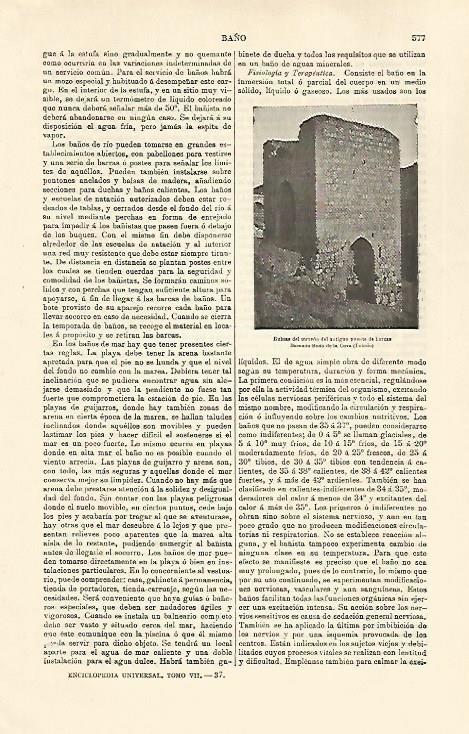 LAMINA ESPASA 30788: Torreon de Baño de la Cava Toledo