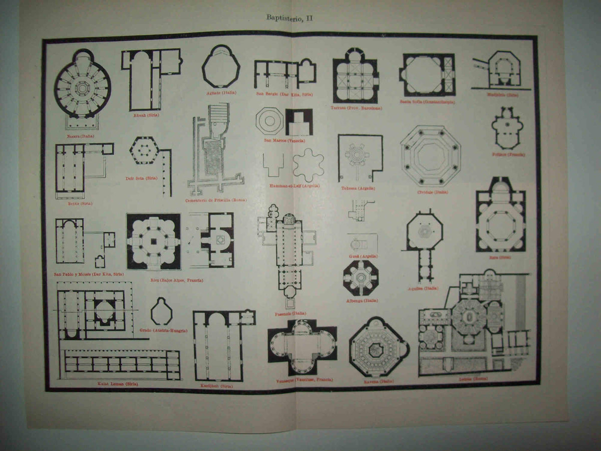LAMINA ESPASA 30790: Baptisterio 