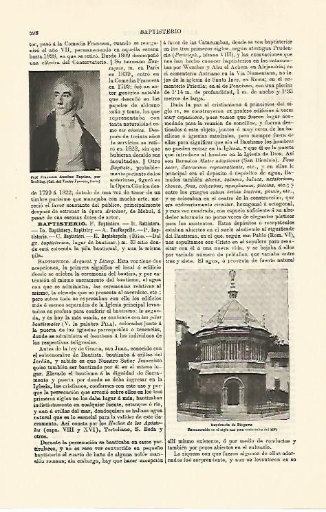 LAMINA ESPASA 30794: Baptisterio de Bergamo