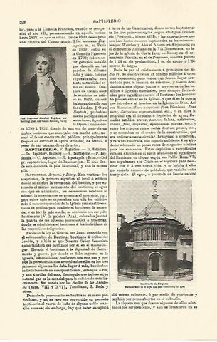 LAMINA ESPASA 30794: Baptisterio de Bergamo