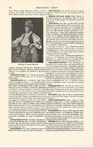 LAMINA ESPASA 30798: Campesina de Baranya Hungria