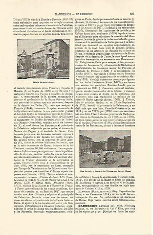 LAMINA ESPASA 30805: Palacio Barberini de Roma