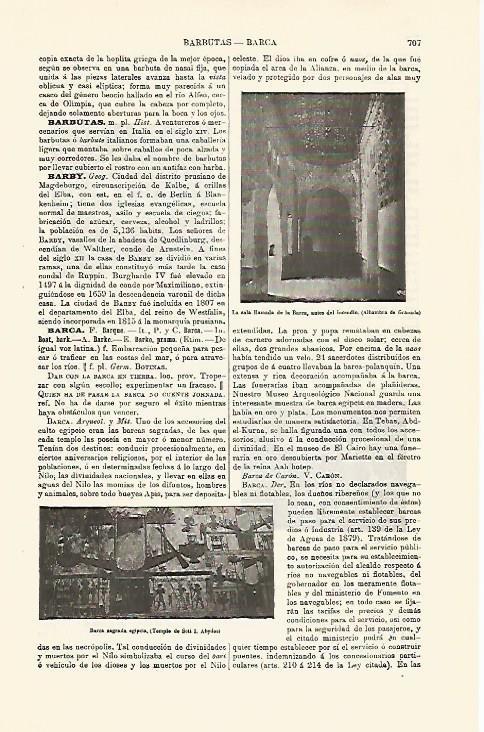 LAMINA ESPASA 30806: Sala Barca de la Alhambra de Granada