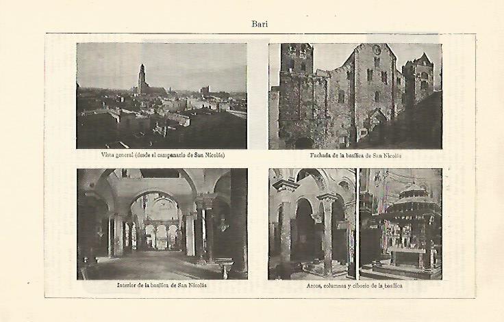 LAMINA ESPASA 30832: Edificios de Bari Italia