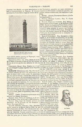 LAMINA ESPASA 30836: Faro del Engaño en Barlovento Canarias