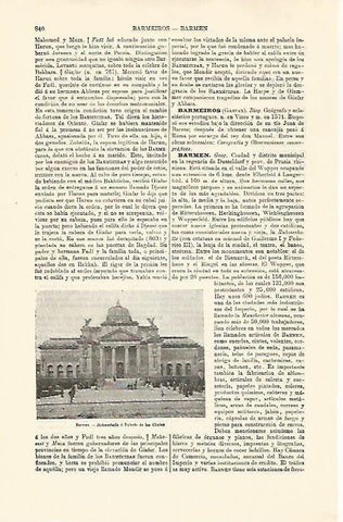 LAMINA ESPASA 30837: Palacio de las Glorias en Barmen Alemania