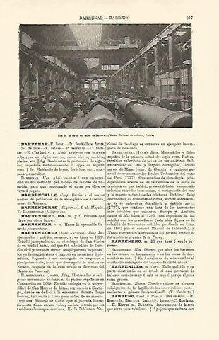 LAMINA ESPASA 30844: Taller de la Fabrica Nacional de Cañones en Trubia Asturias