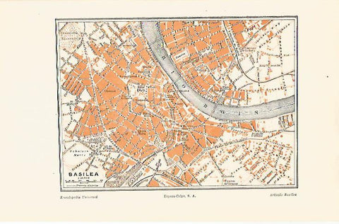 LAMINA ESPASA 30857: Plano de Basilea Suiza