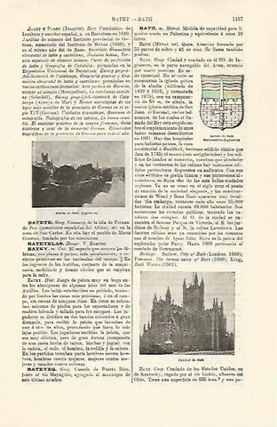 LAMINA ESPASA 30877: Abadia de Bath Inglaterra