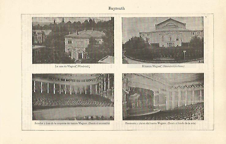 LAMINA ESPASA 30898: Edificios de Bayreuth Alemania