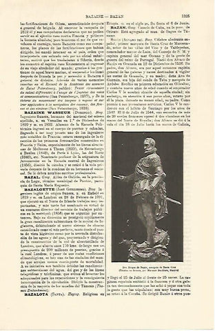LAMINA ESPASA 30899: Alvaro de Bazan por M. Benlliure