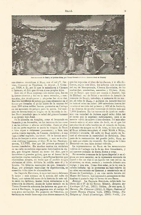 LAMINA ESPASA 30921: Los sacerdotes de Baal por L. Granach el Joven