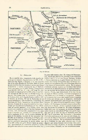 LAMINA ESPASA 30924: Plano de Babilonia