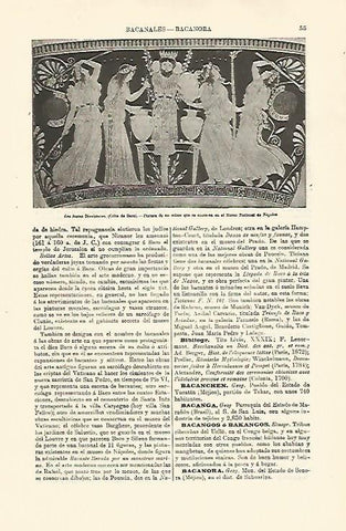 LAMINA ESPASA 30930: Las fiestas dionisiacas en el Museo Nacional de Napoles
