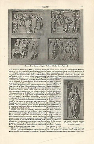 LAMINA ESPASA 30981: Vida de San Regulo en la Catedral de Volterra
