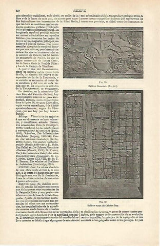 LAMINA ESPASA 31009: Relieve bizantino y maya 