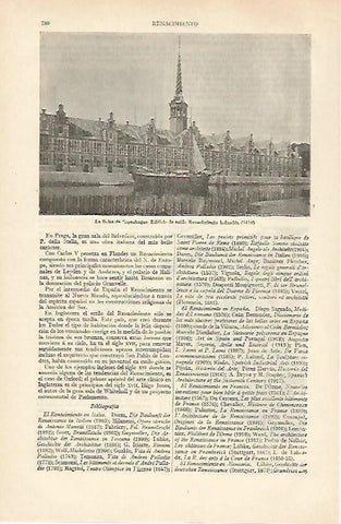 LAMINA ESPASA 31043: La Bolsa de Copenhague
