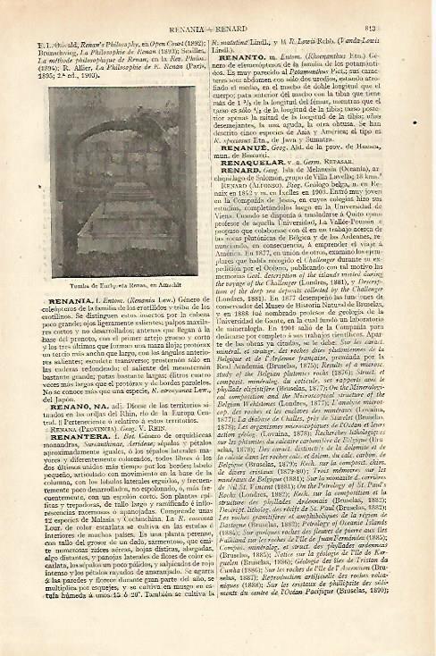 LAMINA ESPASA 31044: Tumba de Enriqueta Renan en Amschit