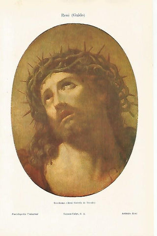 LAMINA ESPASA 31046: Eccehomo por Guido Reni