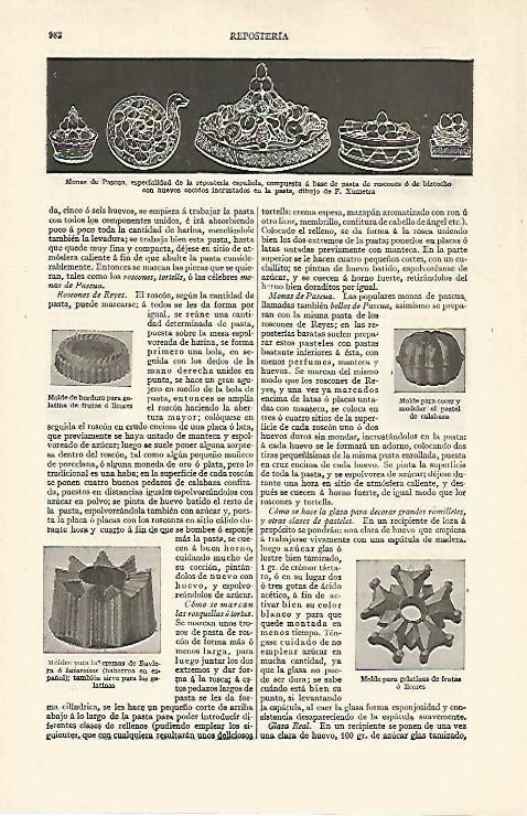 LAMINA ESPASA 31062: Monas de pascua