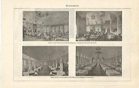 LAMINA ESPASA 31079: Restaurantes de Munich y Berlin