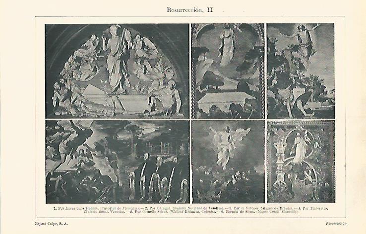 LAMINA ESPASA 31085: Frescos sobre la resurreccion