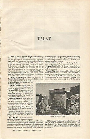 LAMINA ESPASA 31108: Talaty de Dalt
