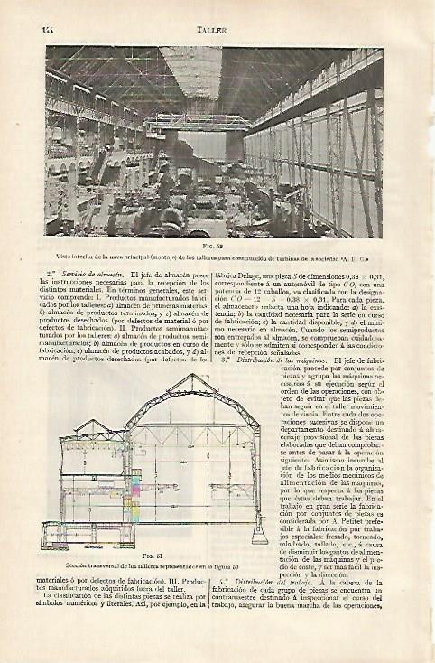 LAMINA ESPASA 31140: Nave de la sociedad AEG
