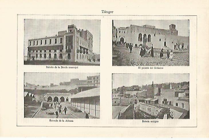 LAMINA ESPASA 31165: Vistas de Tanger Marruecos