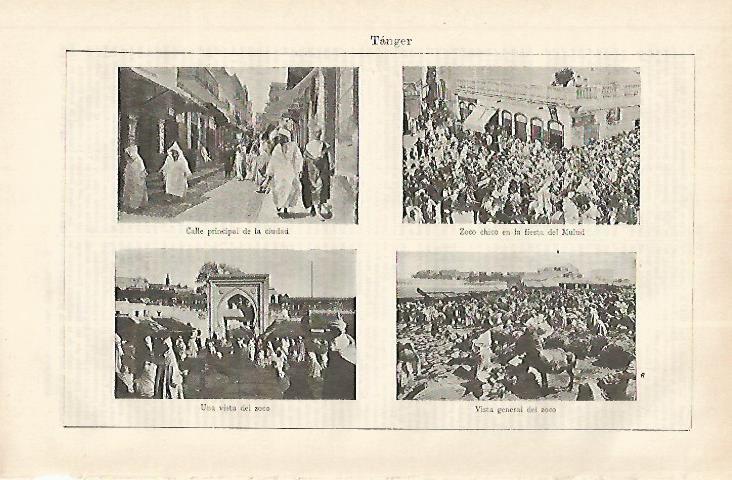 LAMINA ESPASA 31167: Zoco de Tanger Marruecos