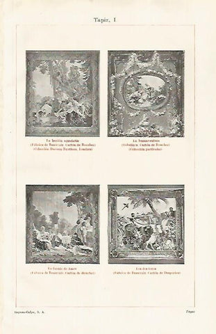 LAMINA ESPASA 31212: Tapices de la Coleccion Duveen Brother y Beauvois 